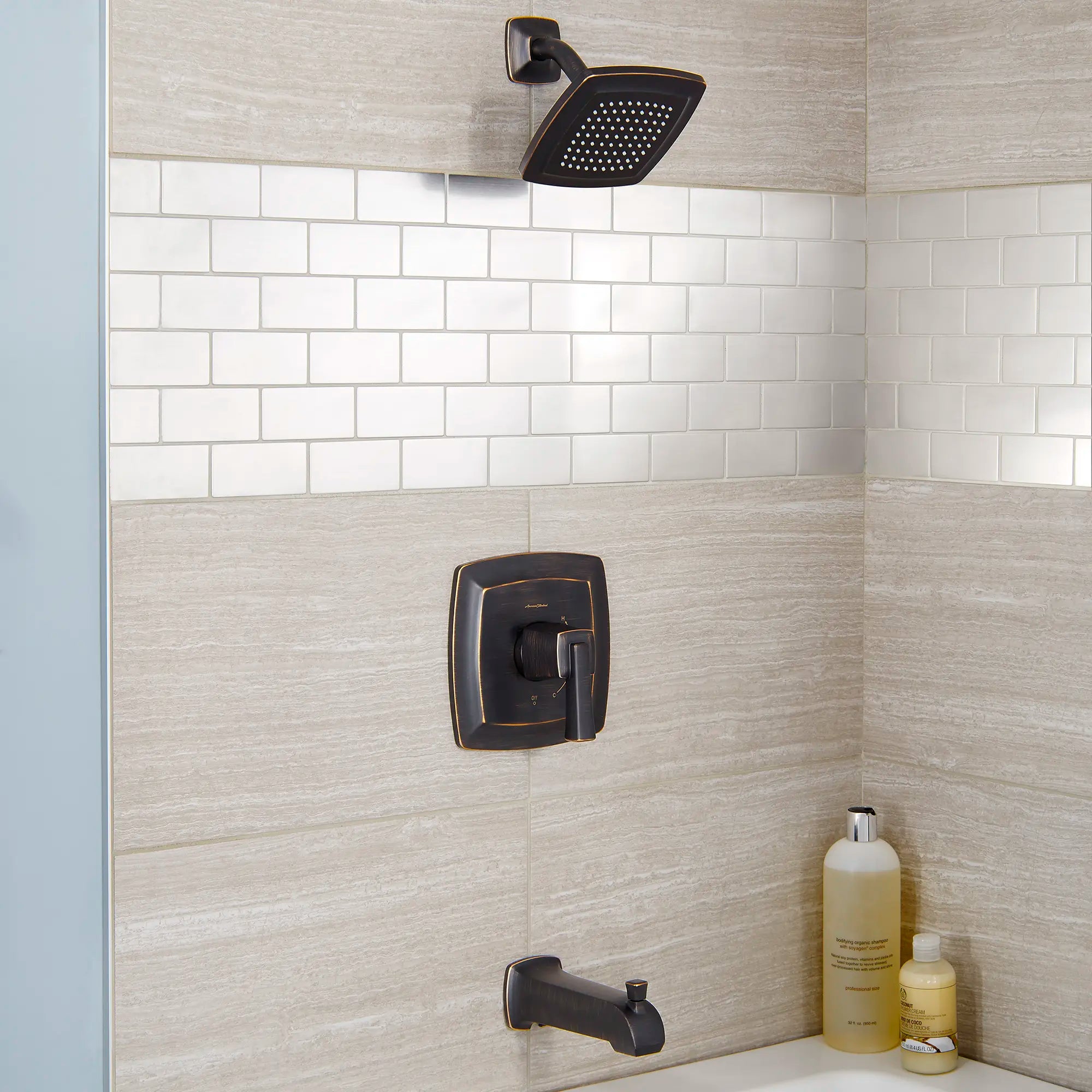 Townsend 1.75 Tub and Shower Trim Kit with Water-Saving Showerhead and Lever Handle — thumbnail 3